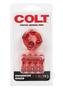 Colt Enhancer Rings Cock Rings - Red