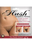 Hush Strapless Adhesive Panties 2 Each Per Pack Nude And Black Small/medium